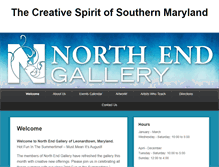 Tablet Screenshot of northendgallery.com